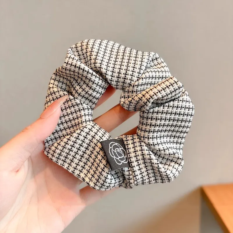 Water Jade Fabric Hair Tie Women's-3