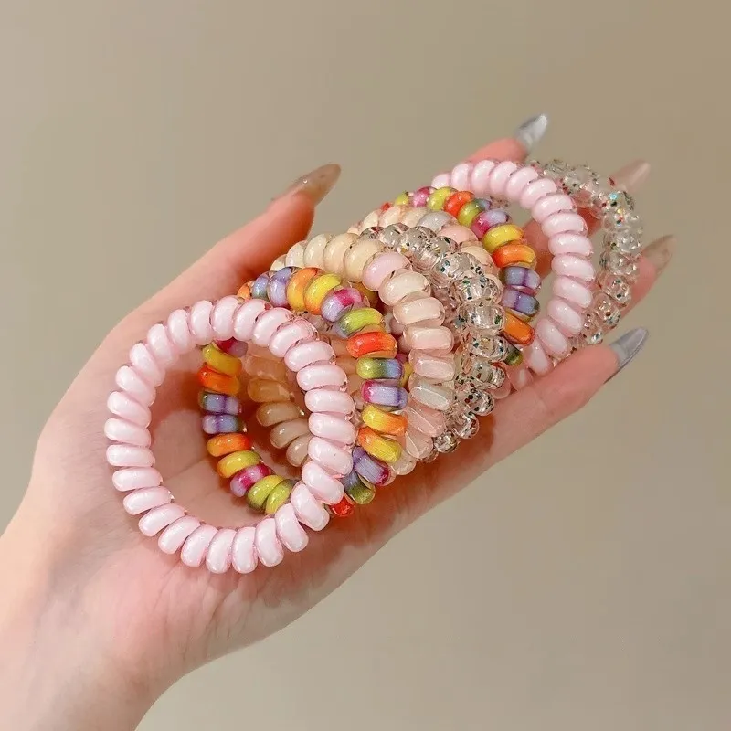 Water Jade Acrylic Hair Tie Women's-5