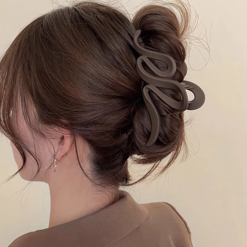Water jade Hair Clips Women's-3