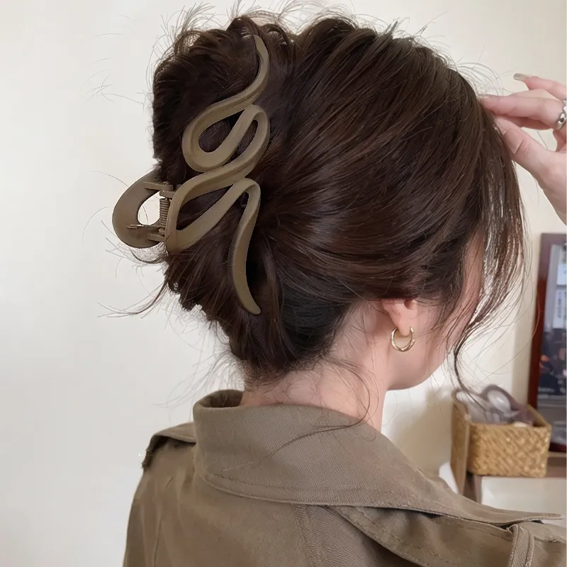 Water jade Hair Clips Women's-3