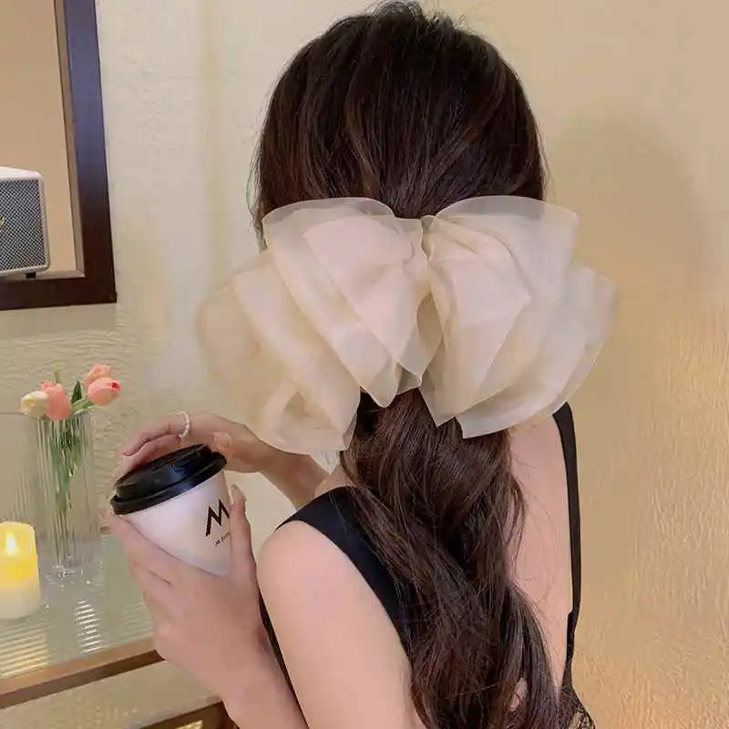 Water jade Hair Clips Women's-4