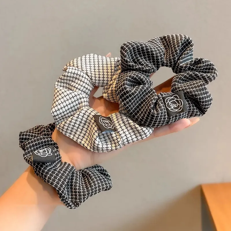 Water Jade Fabric Hair Tie Women's-4