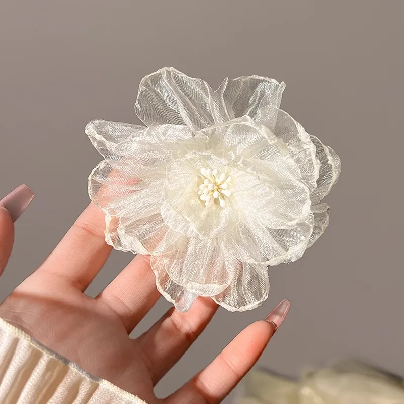 Water Jade Alloy Hair Clips Women's-1
