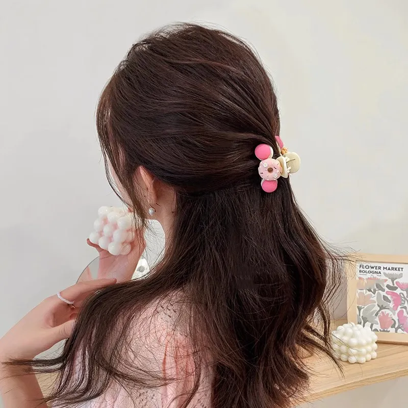 Water jade Hair Clips Women's-1