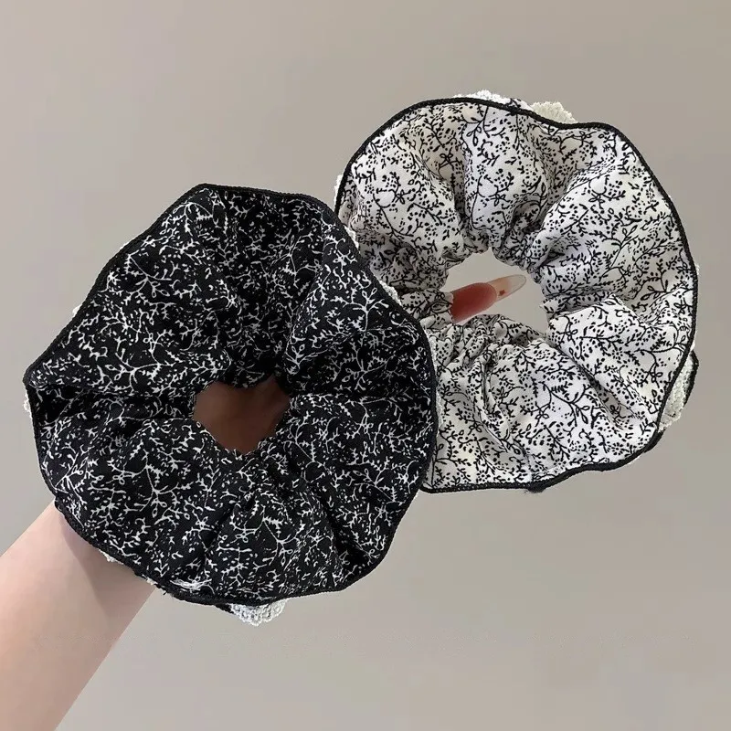 Water Jade Fabric Hair Tie Women's-1