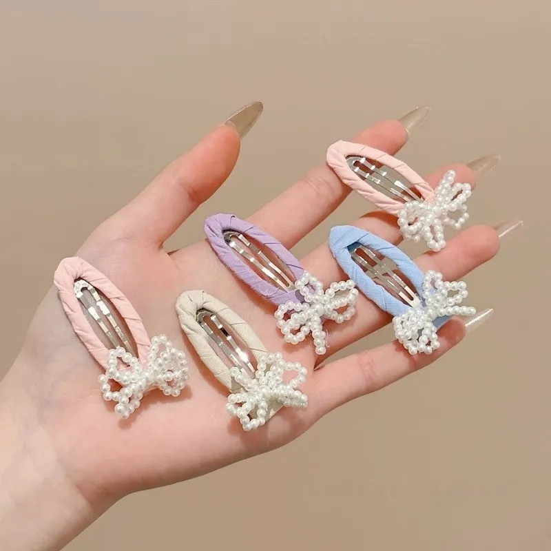 Water Jade Alloy Hair Clips Women's-5