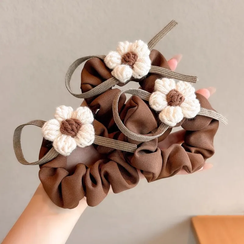 Water Jade Fabric Hair Tie Women's-3
