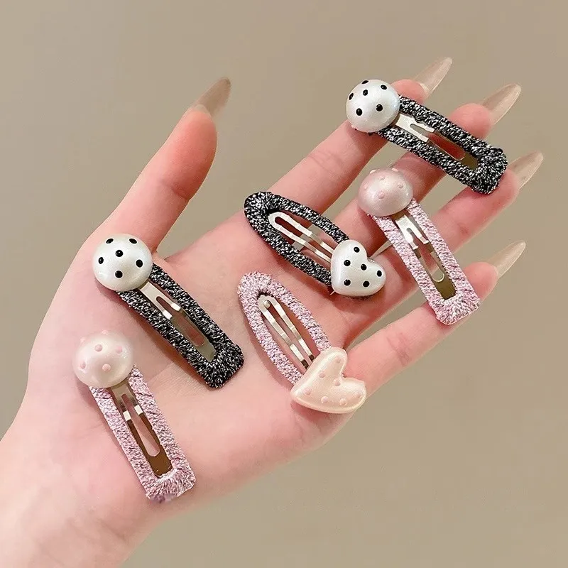 Water Jade Alloy Hair Clips Women's-4