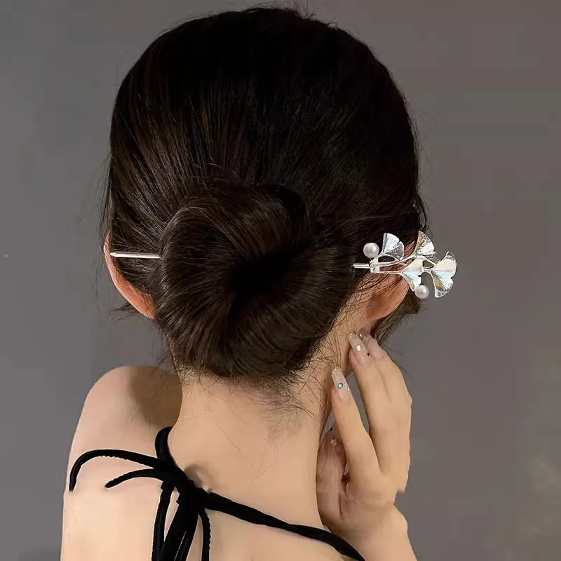 Water Jade Alloy Hairpins Women's-3