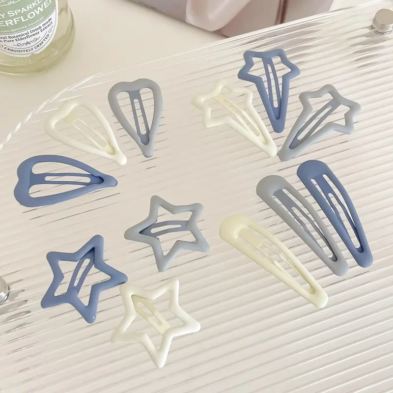 Water Jade Alloy Hair Clips Women's-2