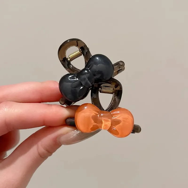 Water Jade Acrylic Hair Clips Women's-4
