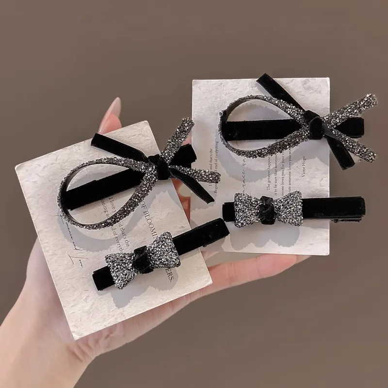 Water Jade Alloy Hair Clips Women's-2