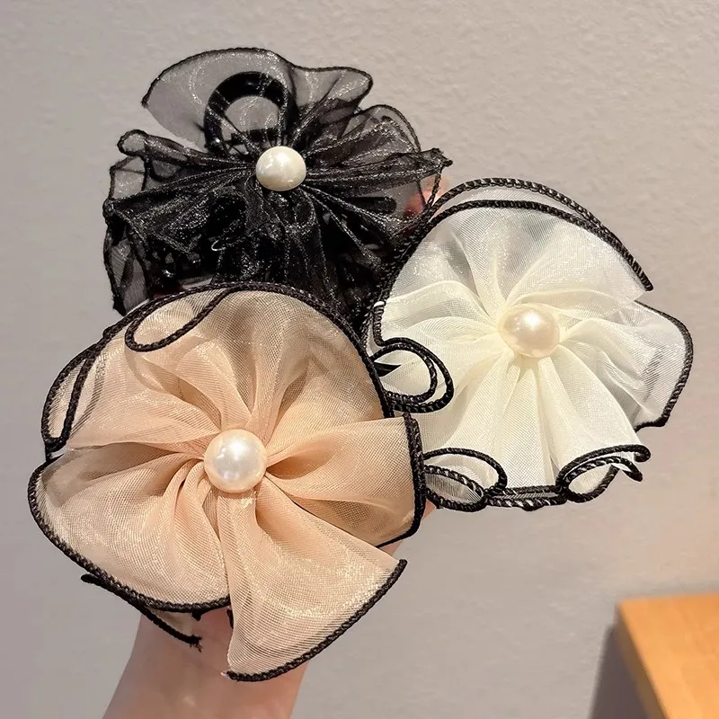Water jade Hair Clips Women's-3