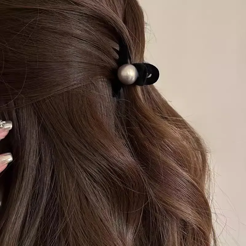 Water Jade Acrylic Hair Clips Women's-2