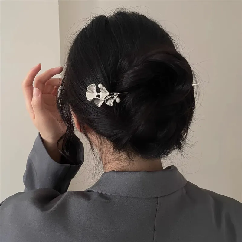 Water Jade Alloy Hairpins Women's-1