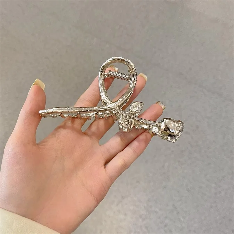 Water jade Hair Clips Women's-1