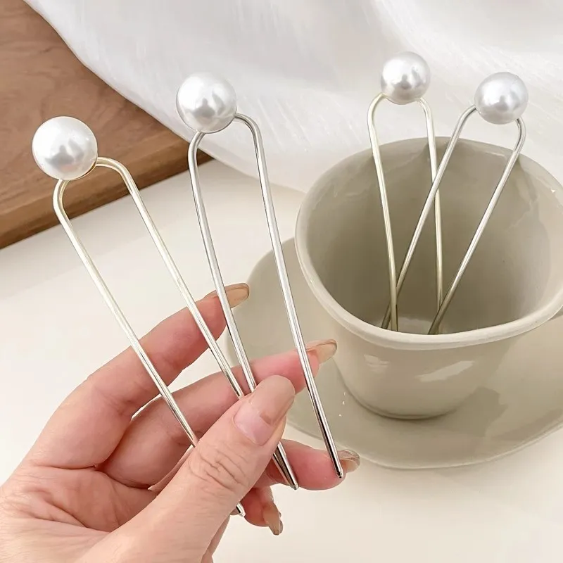Water Jade Alloy Hairpins Women's-4