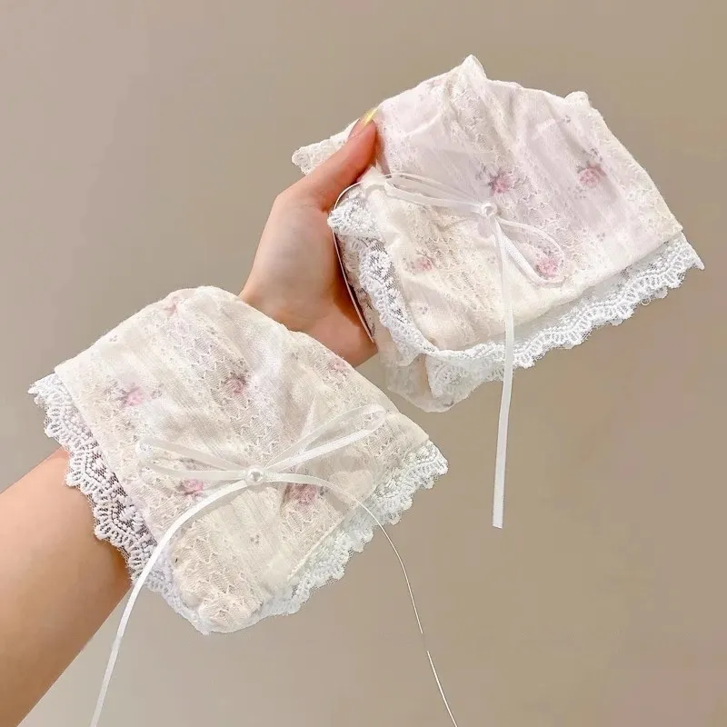 Water Jade Fabric Hair Tie Women's-4