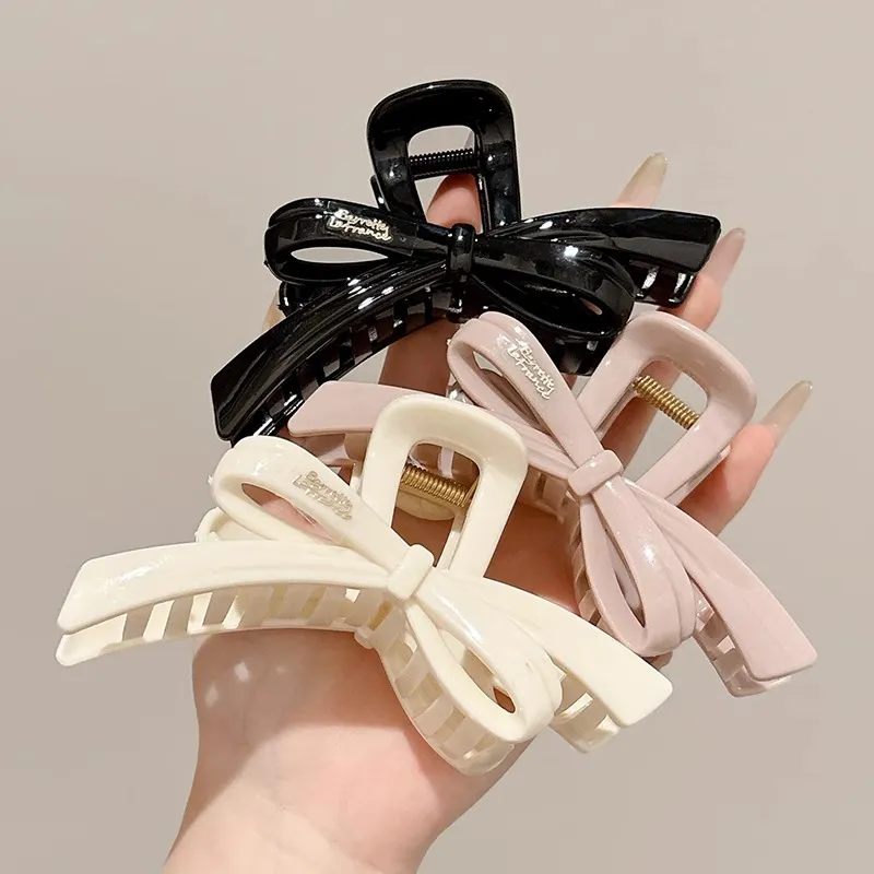 Water Jade Acrylic Hair Clips Women's-2