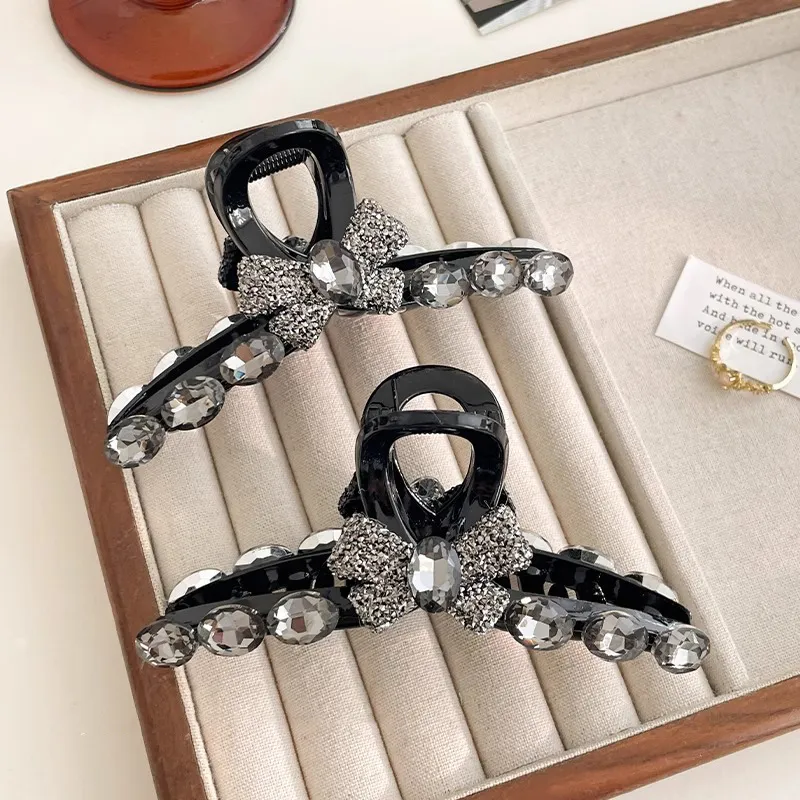 Water jade Hair Clips Women's-5