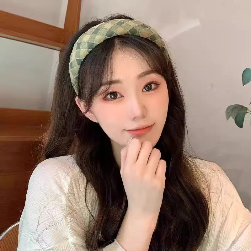 Water Jade Fabric Headbands Women's-2