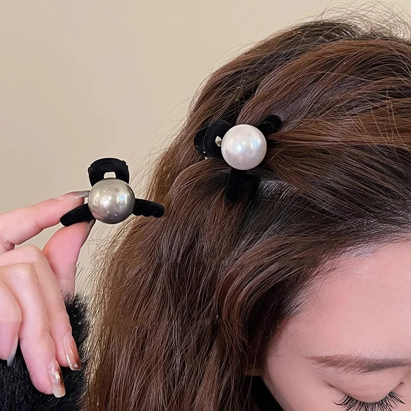 Water Jade Acrylic Hair Clips Women's-4