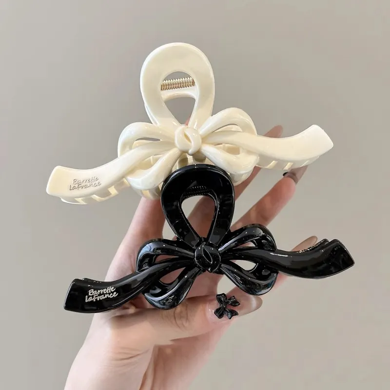 Water Jade Acrylic Hair Clips Women's-3