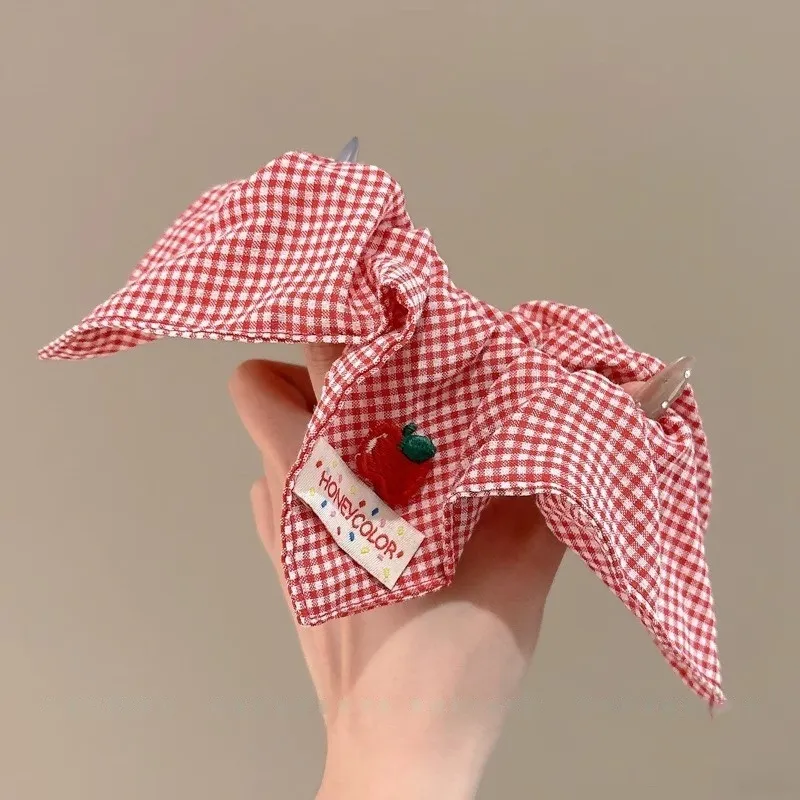 Water Jade Fabric Hair Tie Women's-4