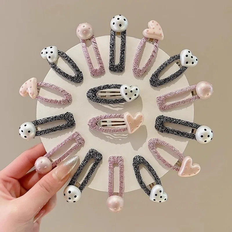 Water Jade Alloy Hair Clips Women's-3