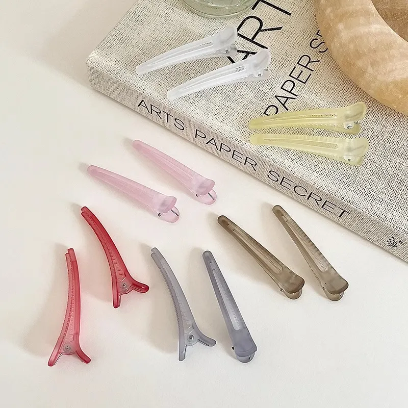 Water Jade Acrylic Hair Clips Women's-3