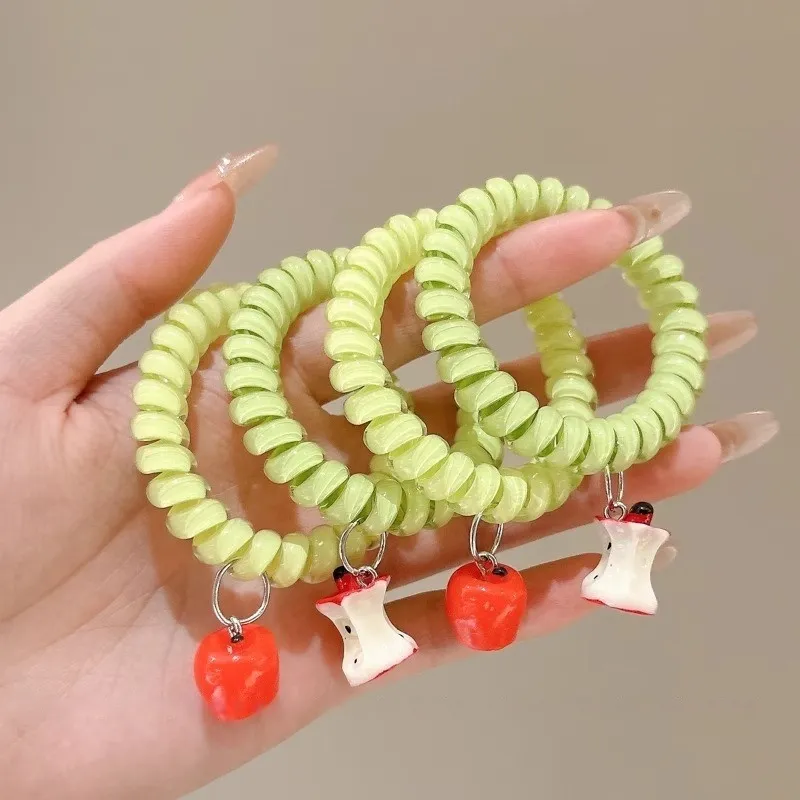 Water Jade Acrylic Hair Tie Women's-4