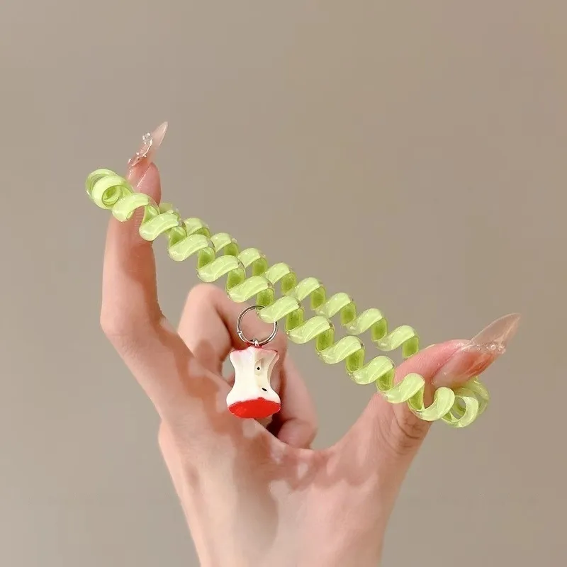 Water Jade Acrylic Hair Tie Women's-5