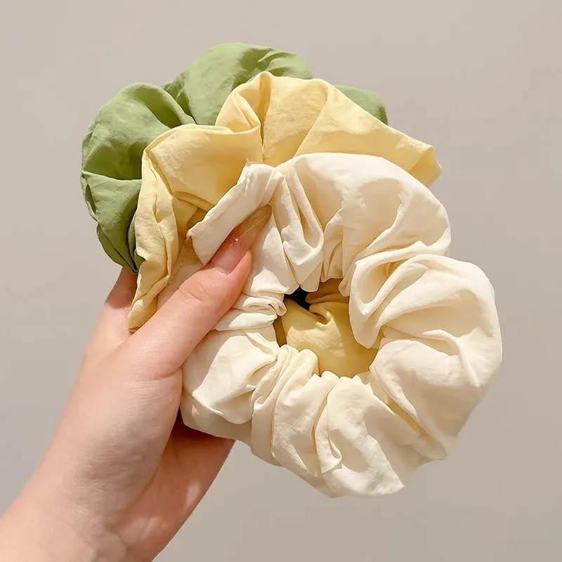 Water Jade Rubber Band Hair Tie Women's-3
