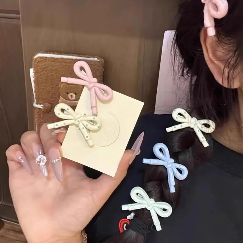 Water Jade Alloy Hair Clips Women's-4
