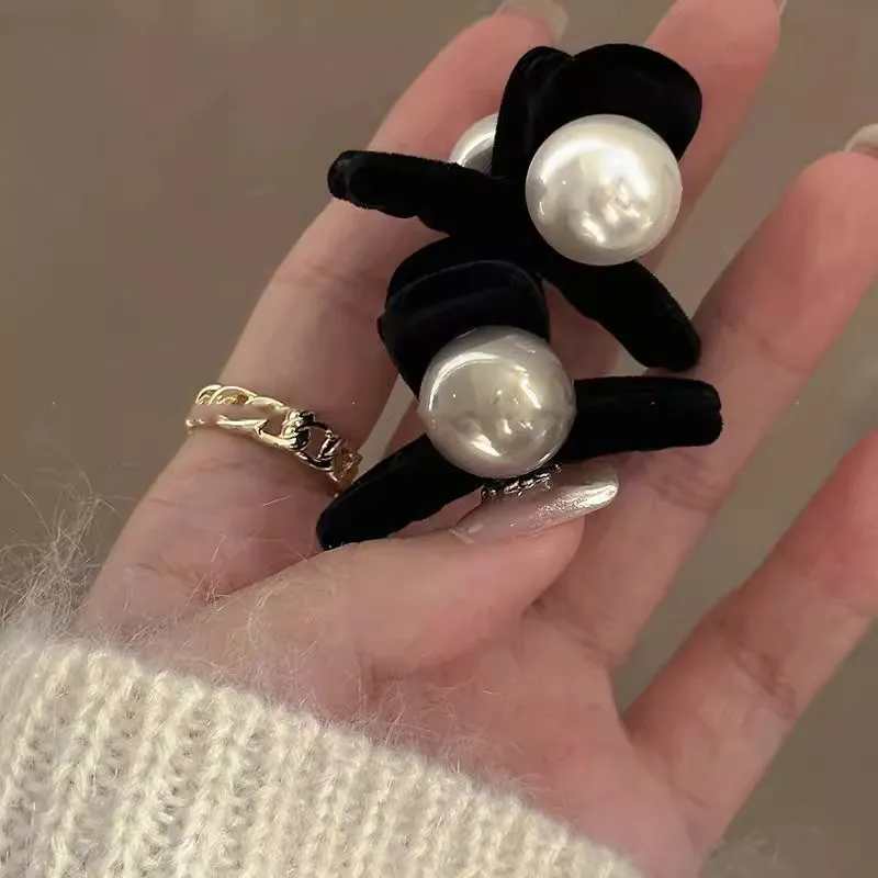 Water Jade Acrylic Hair Clips Women's-1
