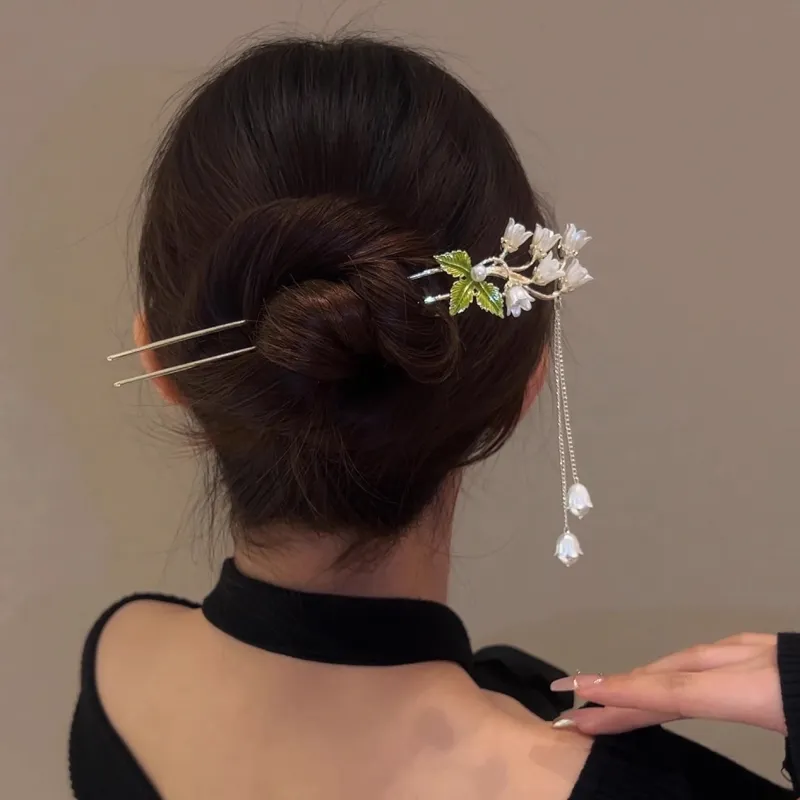 Water jade Hairpins Women's-1
