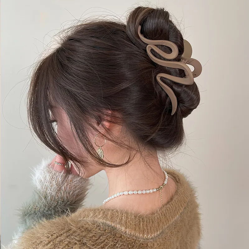 Water jade Hair Clips Women's-1