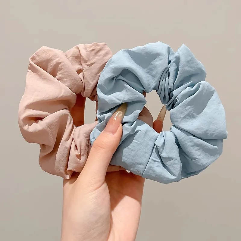 Water Jade Rubber Band Hair Tie Women's-5