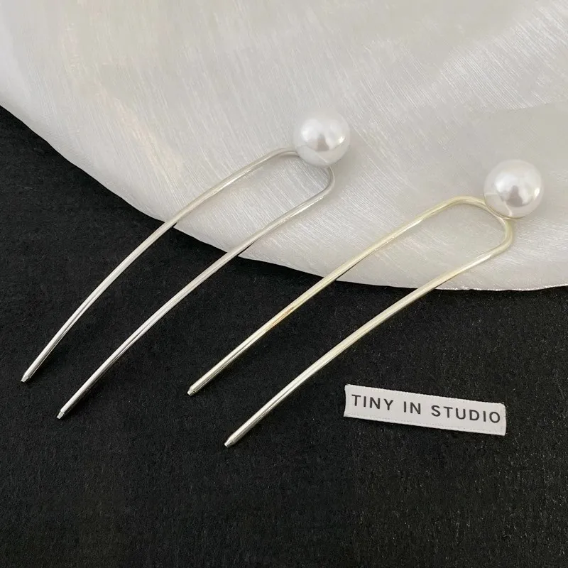 Water Jade Alloy Hairpins Women's-2