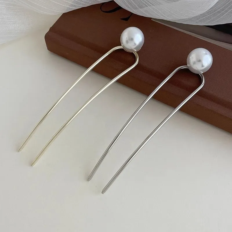 Water Jade Alloy Hairpins Women's-1