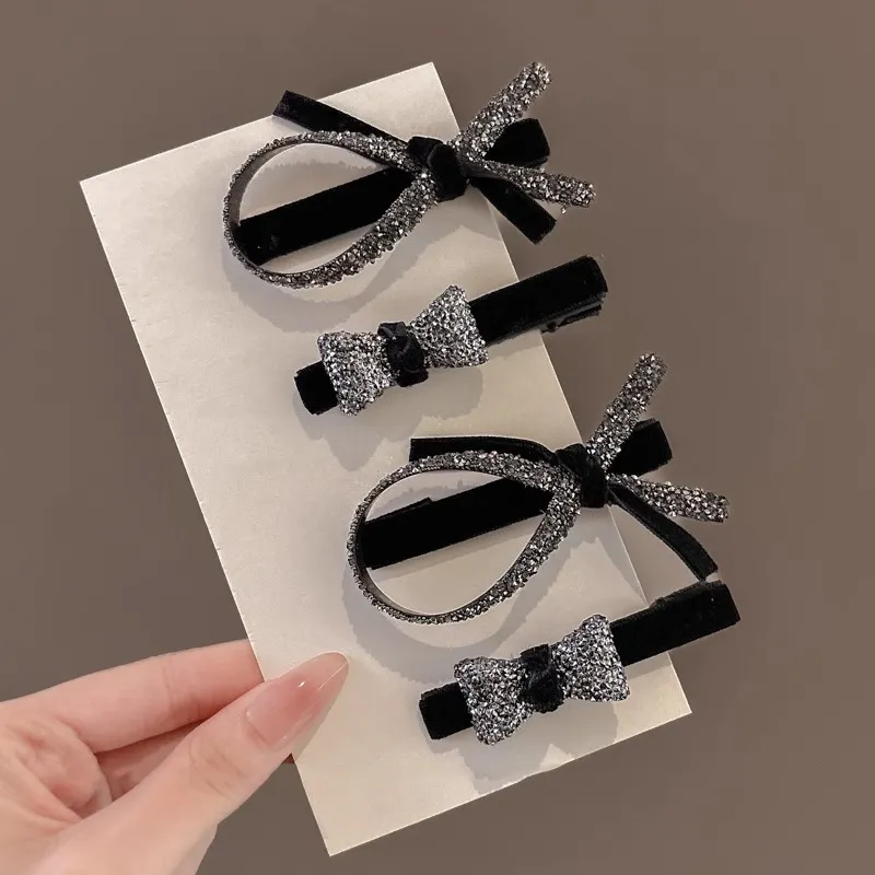 Water Jade Alloy Hair Clips Women's-1