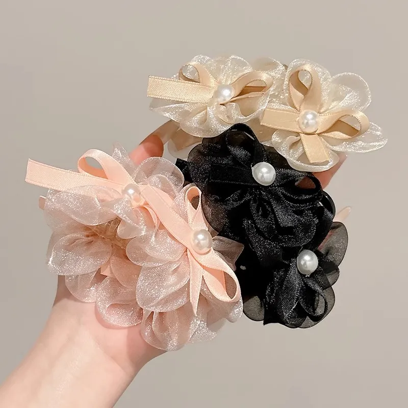 Water Jade Acrylic Hair Clips Women's-6