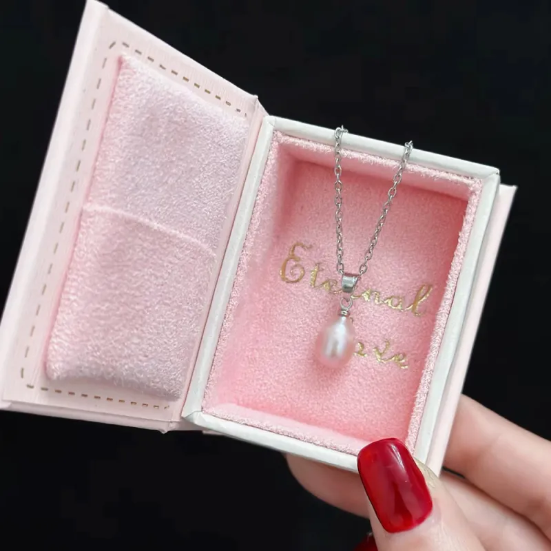 HAPPY BEAN Pearl Necklaces Women's-16