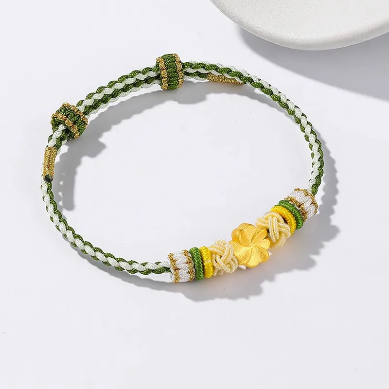 HAPPY BEAN Gold Bracelet Women's-4