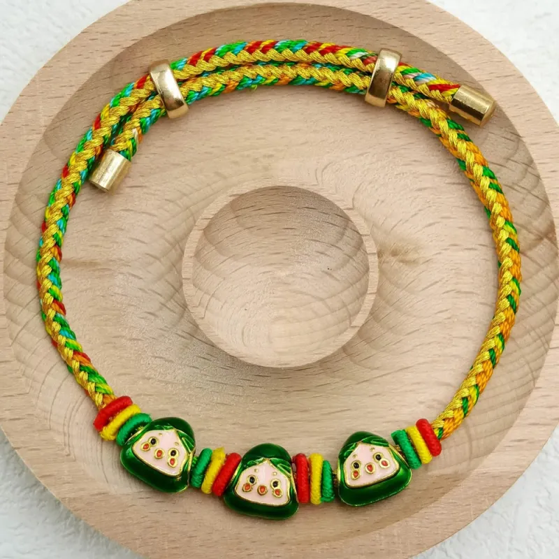 HAPPY BEAN Alloy Bracelets Unisex-4