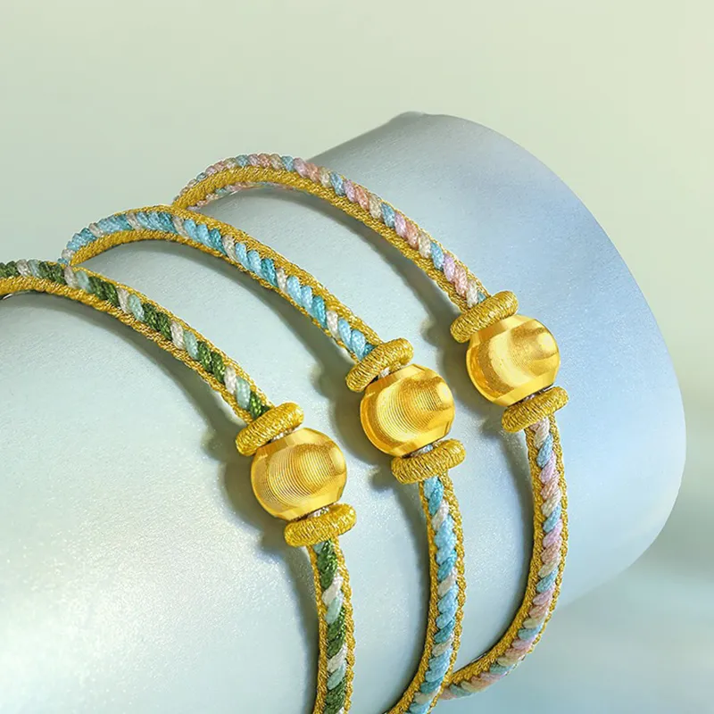HAPPY BEAN Gold Bracelet Unisex-1