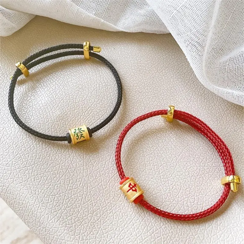 HAPPY BEAN Gold Bracelet Unisex-6