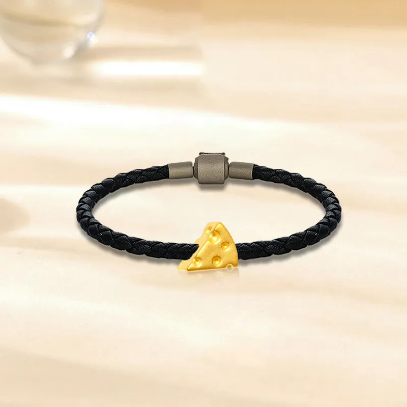 HAPPY BEAN Gold Bracelet Unisex-3