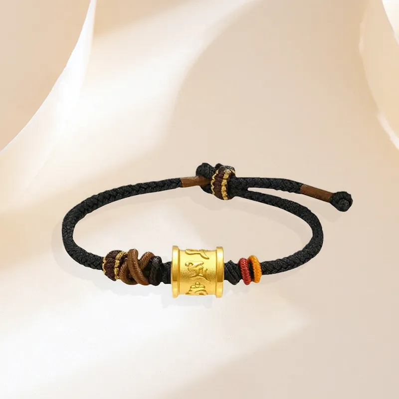 HAPPY BEAN Gold Bracelet Unisex-5