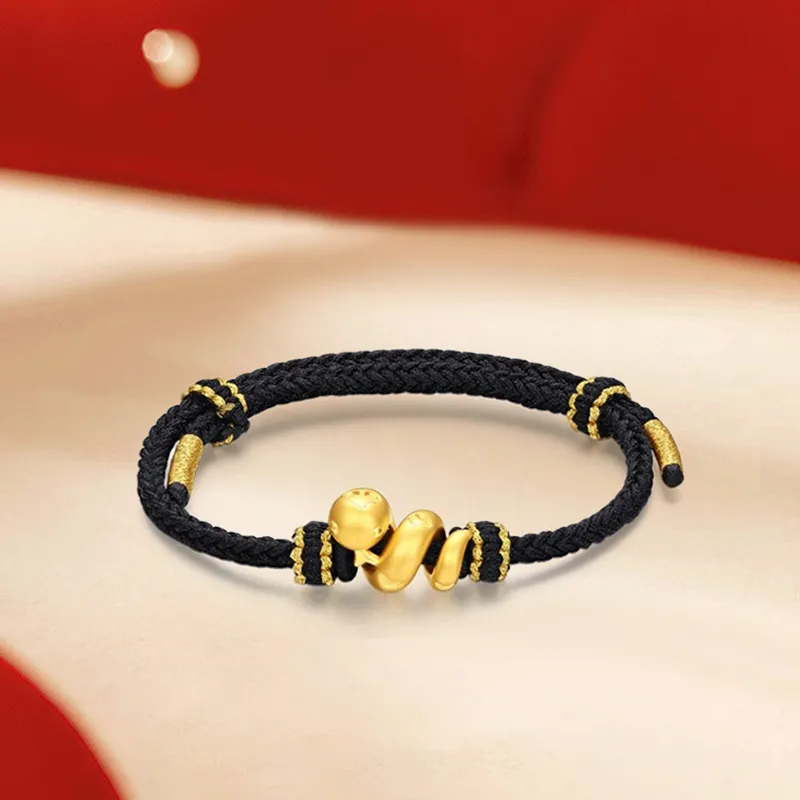 HAPPY BEAN Gold Bracelet Unisex-2